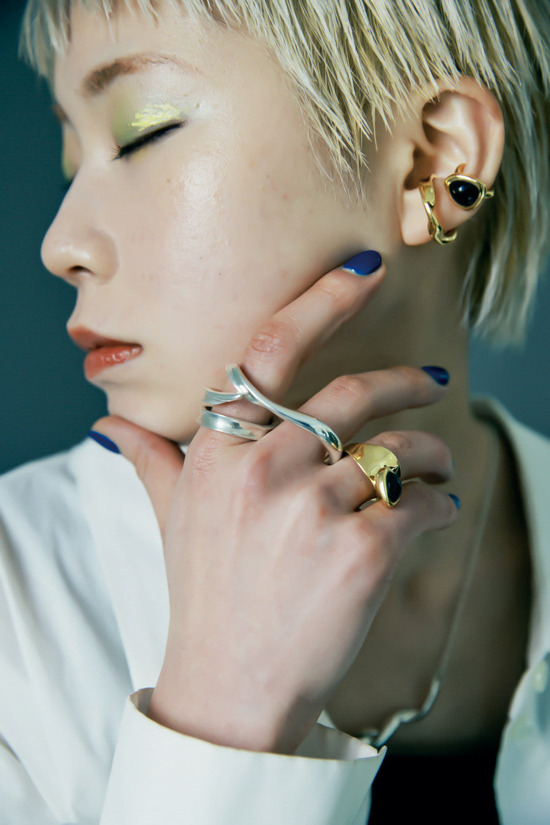 Concordiana Ear cuff / Ring Gold